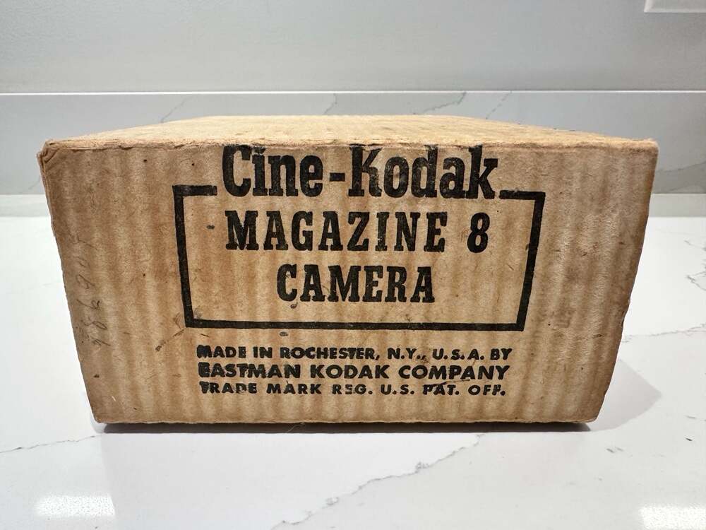 Vintage Cine-Kodak Magazine 8 Camera with Original Box